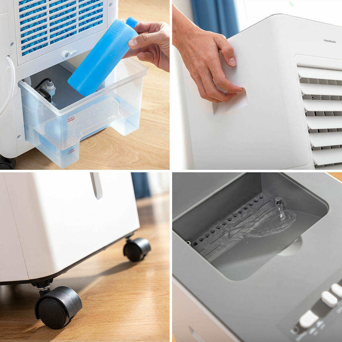 Climatizzatore Evaporativo Portatile Multifunzione Airvecove-5 L 65 W