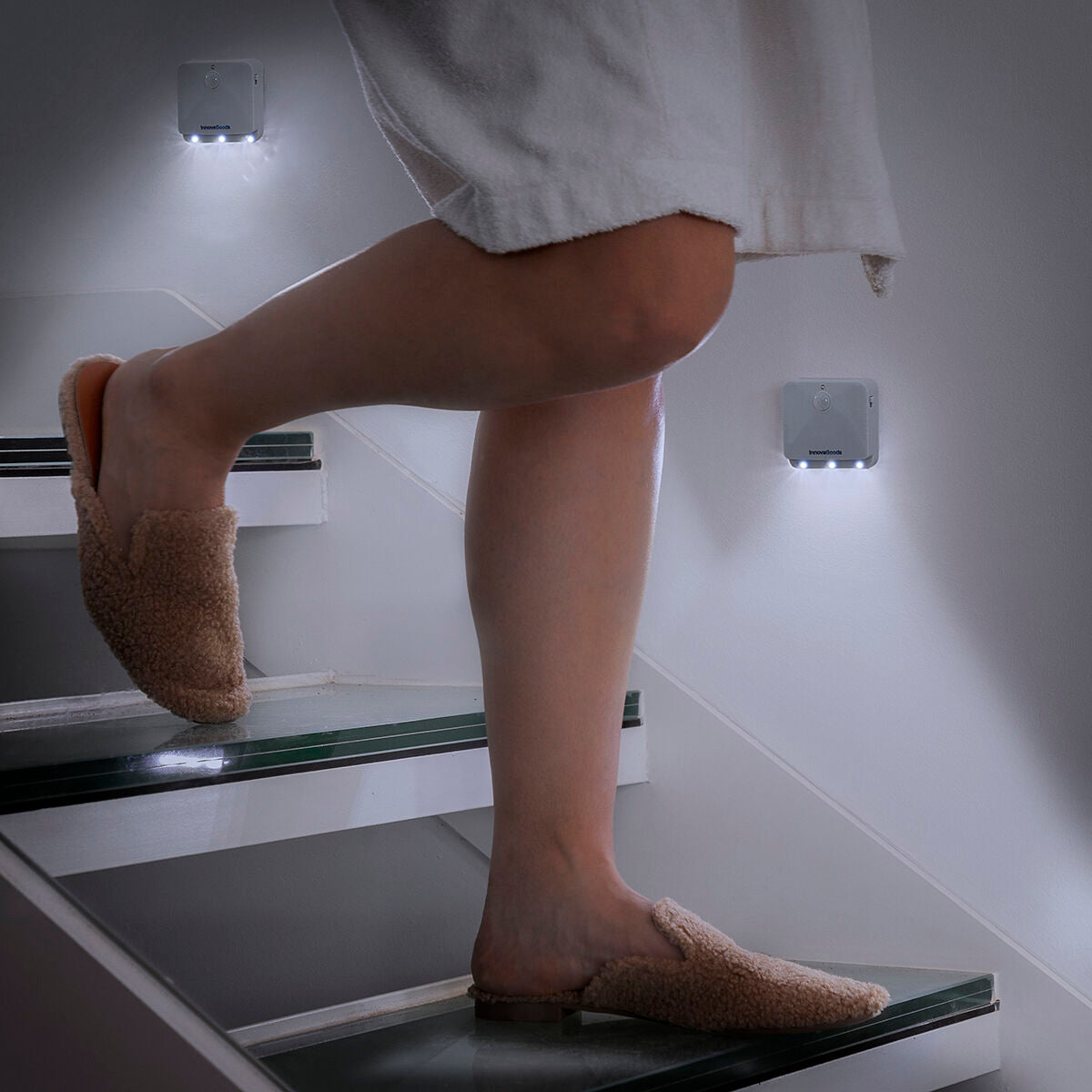Luce LED con Sensore di Movimento - 2 Unità
