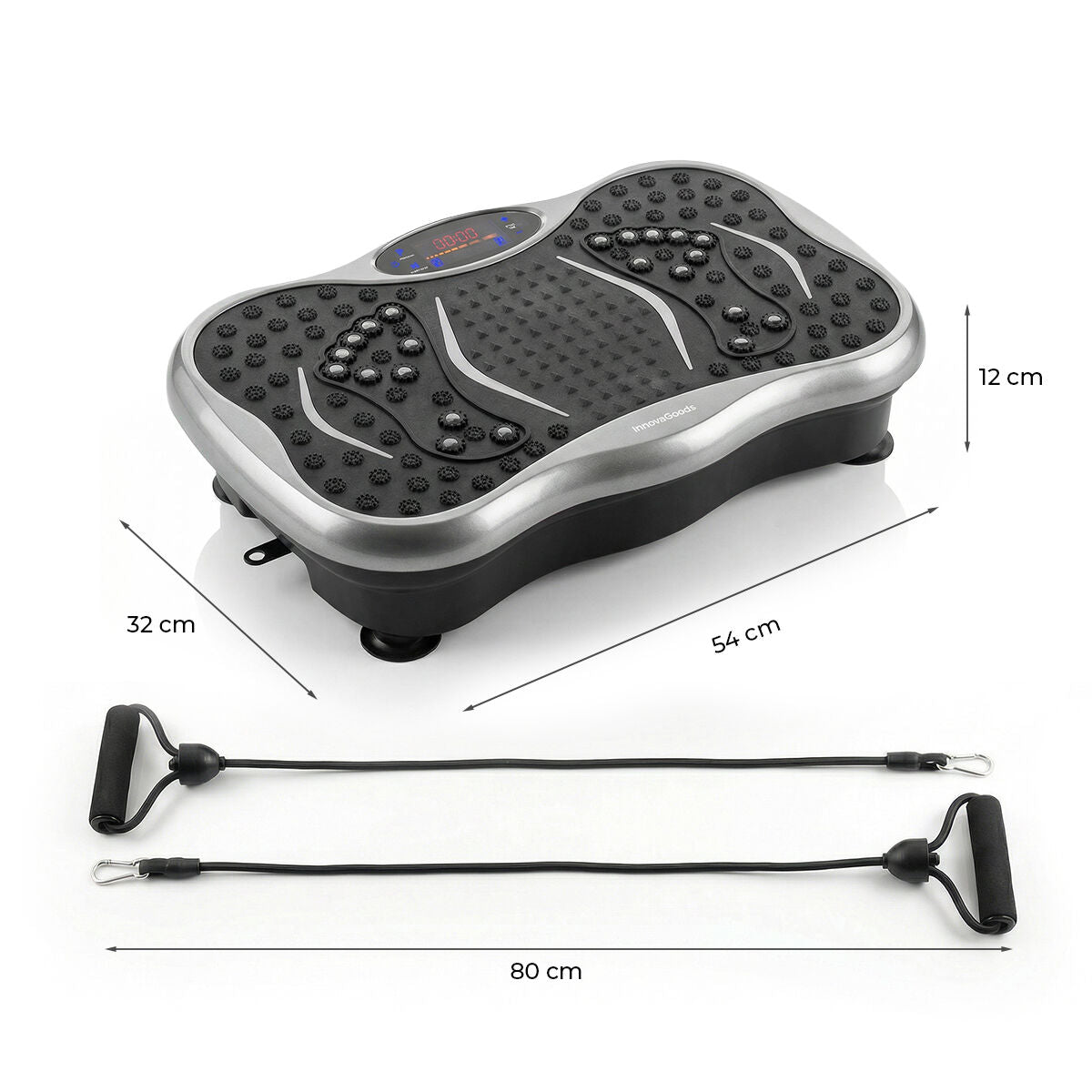 Piattaforma Vibrante con Altoparlante, Bande di Resistenza e Telecomando Vivflow InnovaGoods